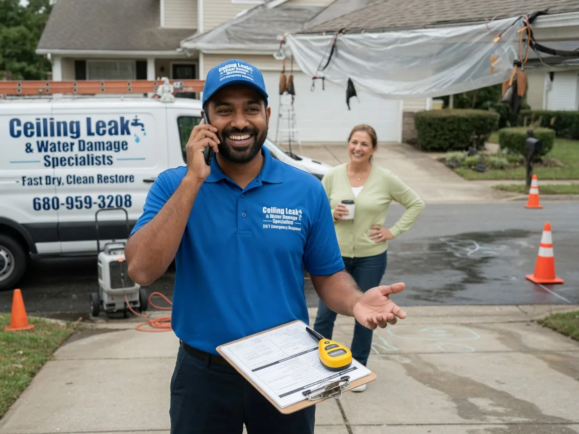 Ceiling Leak Cleanup Lando, SC FAQs
