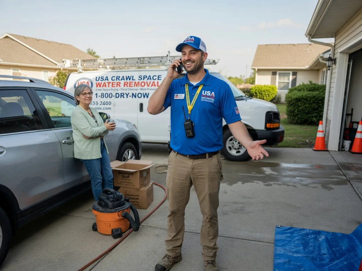 Crawl Space Water Removal Lando, SC FAQs